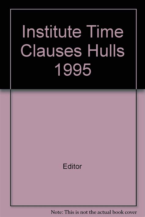 Institute Time Clauses