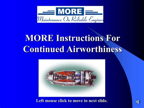 Instructions For Continued Airworthiness