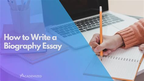 instructions for using the biography generator