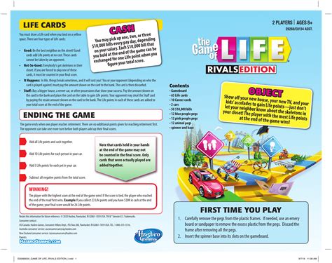 Instructions Life Game