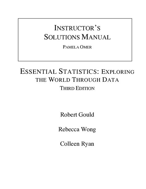 instructor solutions manual for essential university physics