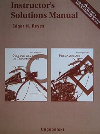 Download Instructor Solution Manual College Algebra 4Th Edition 