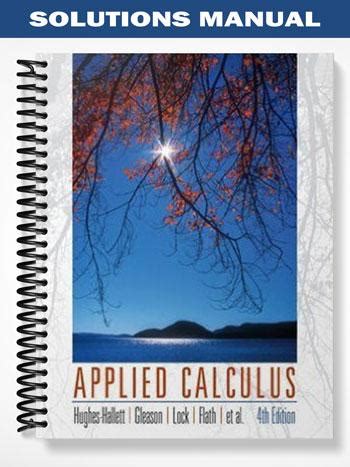 Download Instructor39S Solution Manual To Accompany Applied Calculus Fourth Edition 