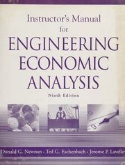 Full Download Instructors Manual For Engineering Economic Analysis 9Th 