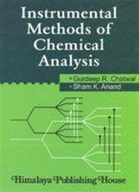 Download Instrumental Methods Of Chemical Analysis Book Dr G R 