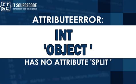 Int Object Has No Attribute Python