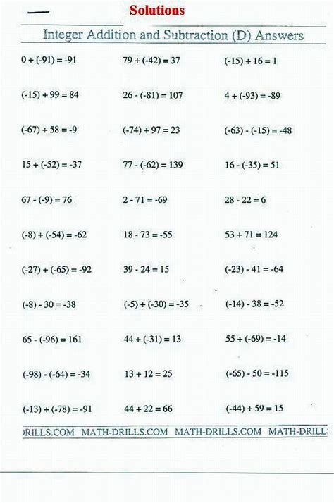 Integers Addition And Subtraction 7th Grade Math Khan Negative Numbers 7th Grade Worksheet - Negative Numbers 7th Grade Worksheet