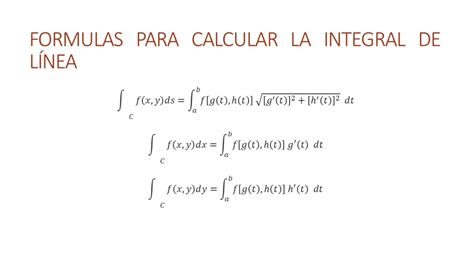 Integral De Linea