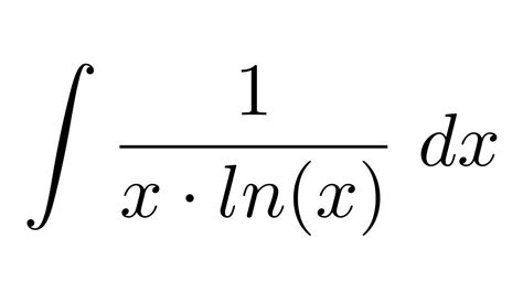 Integral Of 1 Ln X