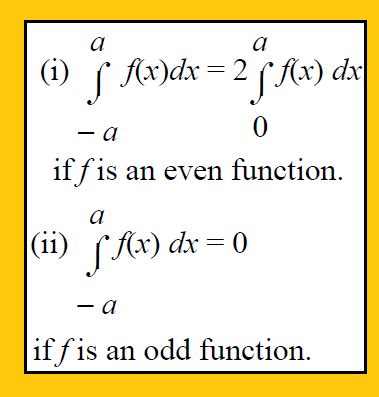 Integral Of Odd Function