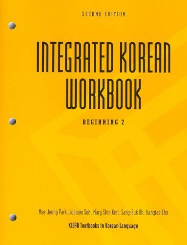 Full Download Integrated Korean Workbook Second Edition Answer Key 