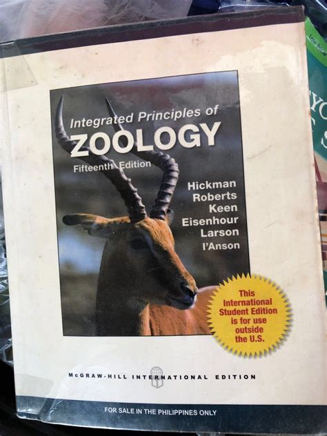 Read Online Integrated Principles Of Zoology 15Th Edition Download 