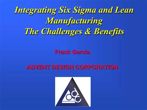 Integrating Lean Six Sigma And High Performance Organizations Leading The Charge Toward Dramatic Rapid And Sustainable Improvement