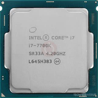 Intel I7 7700k Transistor Count