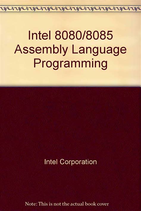 Download Intel 8080 8085 Assembly Language Programming 