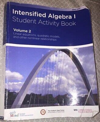 Download Intensified Algebra 1 Volume 2 Answer Key 