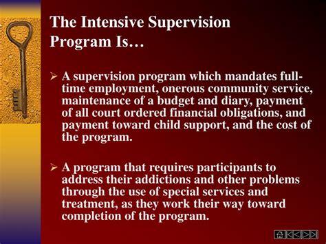 Intensive Supervision Program