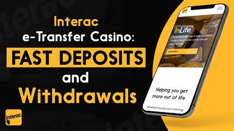 interac deposit online casino