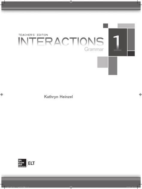 interactions 1 grammar answers