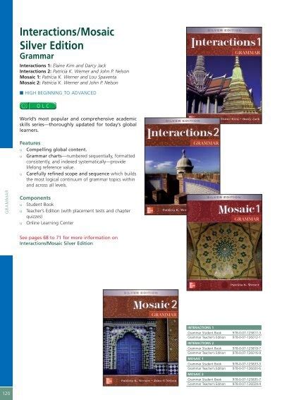 interactions mosaic silver edition mcgraw hill