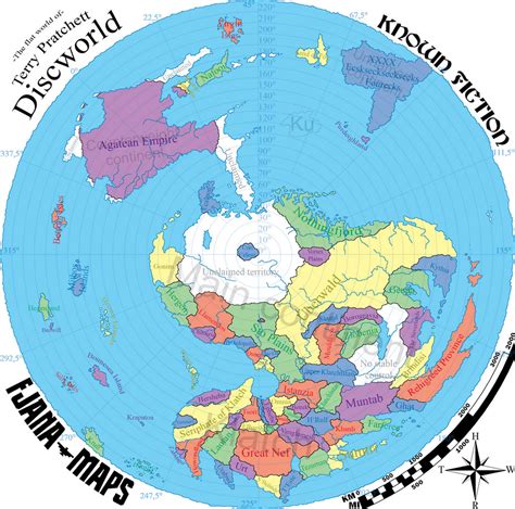 Interactive Diskworld Map