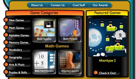 interactive math websites for children
