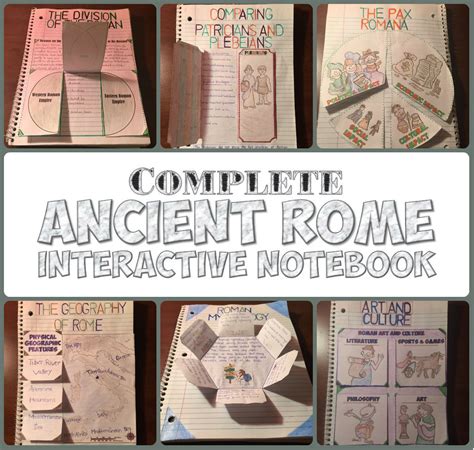 Interactive Notebook For The Roman Empire Ancient Rome Roman Empire Worksheets 6th Grade - Roman Empire Worksheets 6th Grade