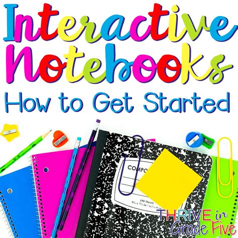 Interactive Notebooks How To Get Started Thrive In Interactive Science Notebooks 5th Grade - Interactive Science Notebooks 5th Grade