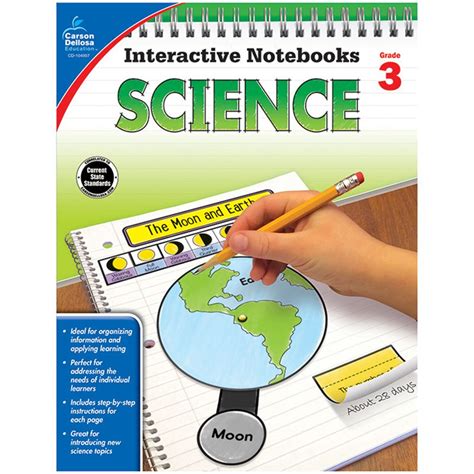 Interactive Notebooks Science Grade 3 Carson Dellosa Interactive Science Grade 3 - Interactive Science Grade 3