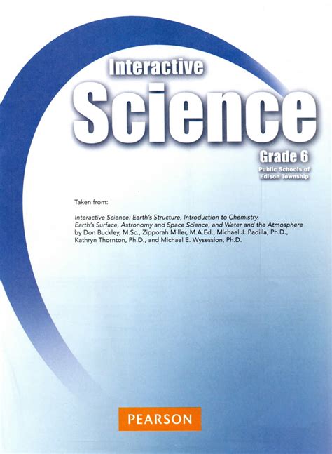 interactive science 6 to 8 answer key