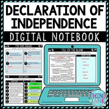 Interactive Student Notebook Toward Independence Answers