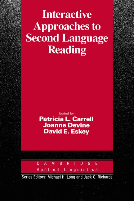 Download Interactive Approaches To Second Language Reading 