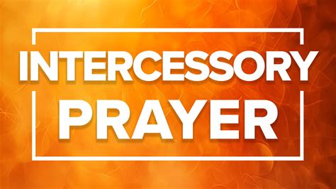 Intercessory Prayer For Kids