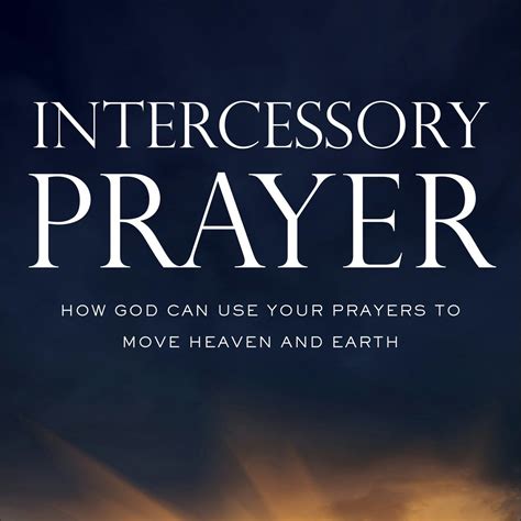 Intercessory Prayer Study Guides