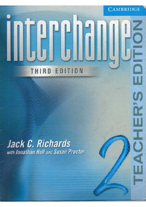 Interchange 3 Teacher Edition