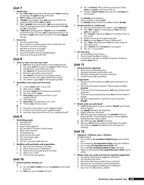 Interchange Fourth Edition Answer Key