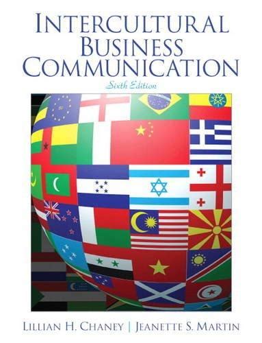 Read Intercultural Business Communication 6Th International 