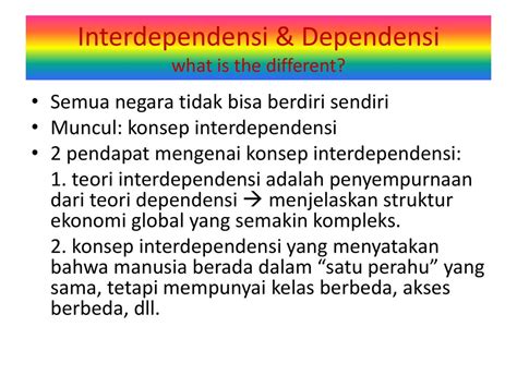 interdependensi adalah | Pengertian dan Contoh Konsep Interdependensi dalam Geografi