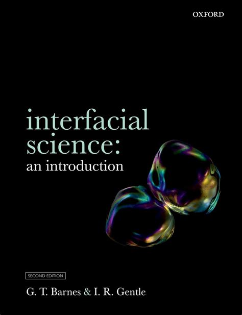 interfacial science barnes and gentle