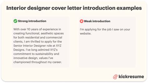 Interior Design Introductory Letter For Clients