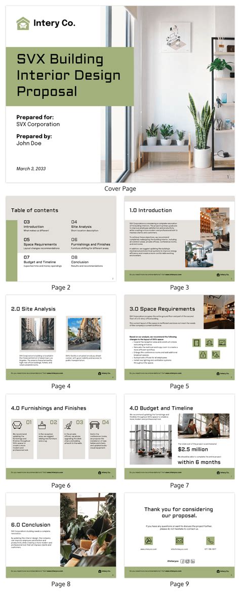 Interior Design Proposal
