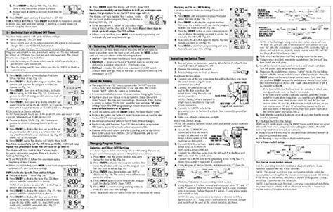 Read Intermatic Ei600Wc User Guide 