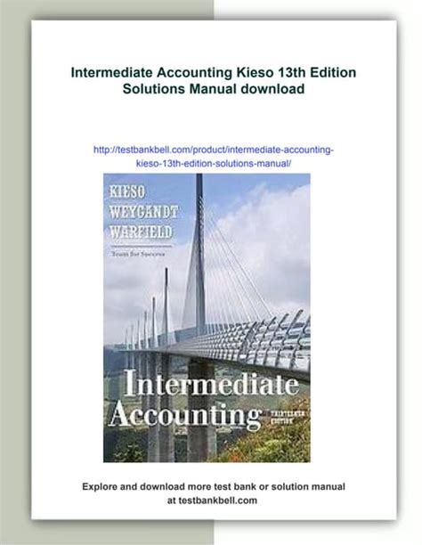Intermediate Accounting 13th Edition Solutions Manual