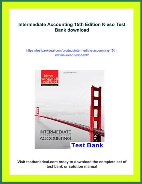 Intermediate Accounting 15 Edition Test Bank