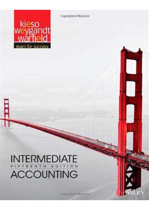 Intermediate Accounting 15th Edition Wiley Solutions