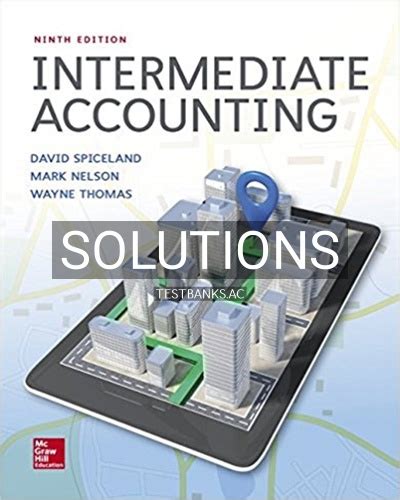 intermediate accounting 9th edition solutions manual