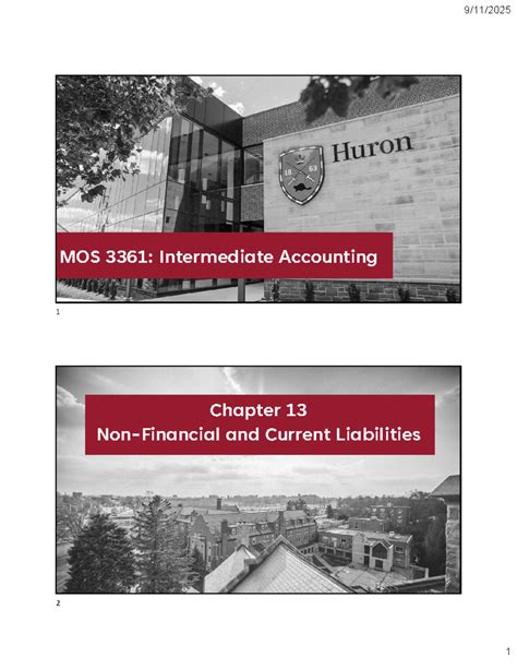 intermediate accounting chapter 13 current liabilities and contingencies solutions