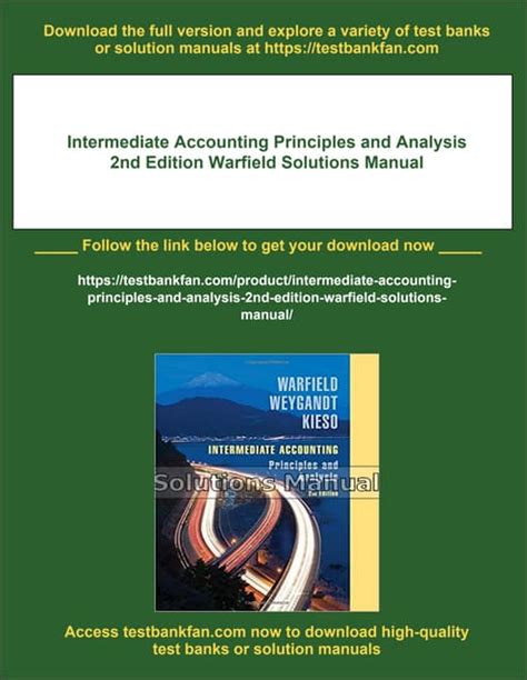 Intermediate Accounting Principles And Analysis 2nd Edition Solutions Manual