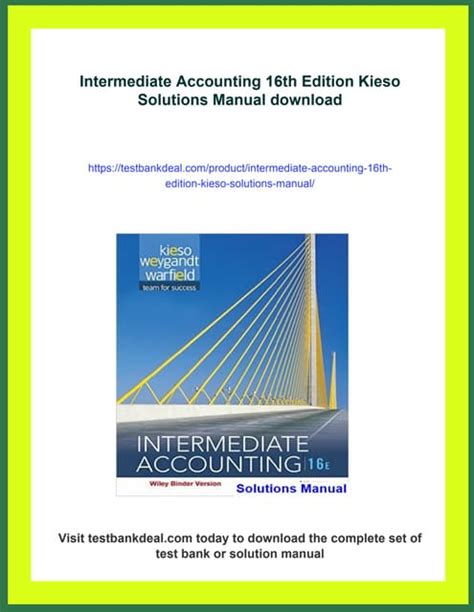 Intermediate Accounting Solutions 16