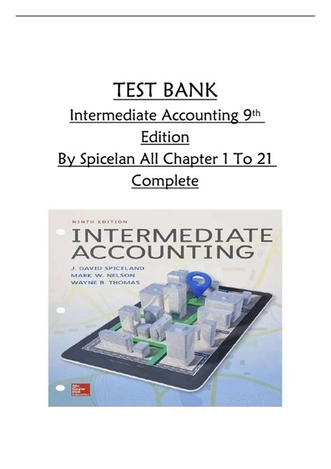 Intermediate Accounting Test Bank Chapter 1